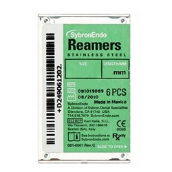K REAMERS 25mm Size 40 Black Pack of 6