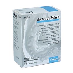 Kerr Extrude Wash - Polyvinylsiloxane Impression Material - Light Body - Blue - Twin Pack - 50ml Cartridges, 2-Pack