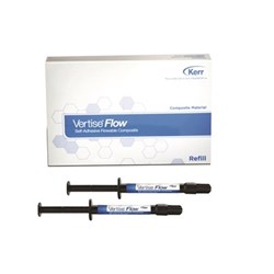 Kerr Vertise Flow - Self-Adhering Flowable Composite - Universal Opaque - 2g Syringe, 2-Pack with 20 Tips and 20 Brushes