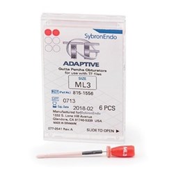 TF ADAPTIVE Carrier Obturator Med/Large Red Pk 6 ML3