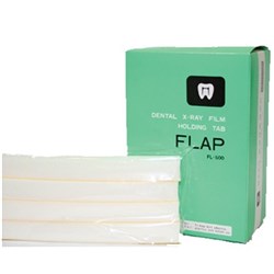 Bite Wing Tabs Foam FL500 Flap Box of 500 self Adhesive