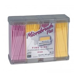 Microbrush PLUS Refills Fine 2 x 100 Pink + 2 x 100 Yellow