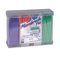 Microbrush PLUS Refills Reg 4 x 100 Mixed Colours