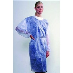 Disposable Gowns Impervious White Pack of 10