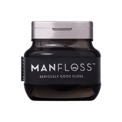 MANFLOSS Seriously Good Floss with Dispenser of 100m