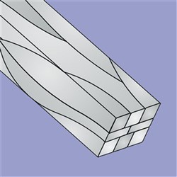 NAOL 018X025 Upper Stainless Steel Braided - 10