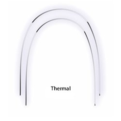 NAOL Heat Activated Niti Archwire, 021X027 Lower, 10-Pack