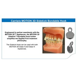 NAOL Motion 3D Sidekick Bondable Hook - 10