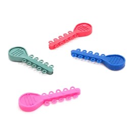 NAOL Glide-Ties Mini - Watermelon, 1000-Pack