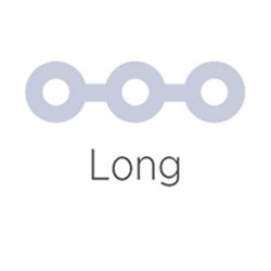 NAOL Chain Elastic, Watermelon, Continuous, 15'