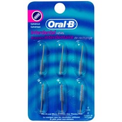 ORAL B Interdental Refill Cylinder Pack of 6 x 6