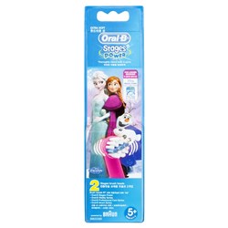 Oral B Kids Vitality Frozen Brush Head Refill 2 pack (Carton of 6)