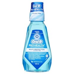 ORAL B Pro Health Rinse Multi Protection Mint 500ml