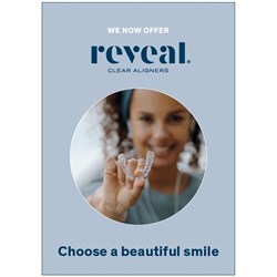 Reveal Aligners - A4 poster