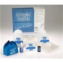 BRIGHT TEETH Kit Pack  of 8 Patient Unit Bleaching System