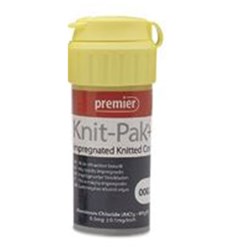 Premier Knit-Pak Plus AlCl - Impregnated Retraction Cord - 000.0