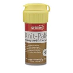 Premier Knit-Pak Plus AlCl - Impregnated Retraction Cord - Size 00