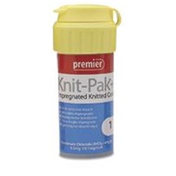 Premier Knit-Pak Plus AlCl - Impregnated Retraction Cord - Size 1
