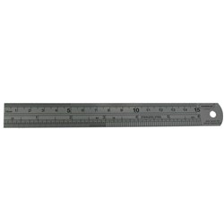 STAINLESS RULER 15cm