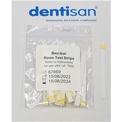Dentisan Test Strips 50 per Bag
