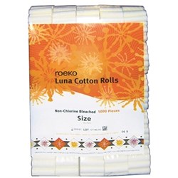 HALAS Cotton Roll Size 3 Pack of 1000