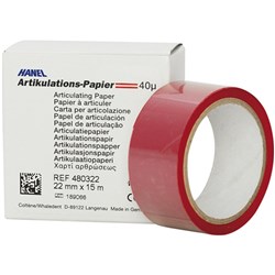 HANEL Articulating Paper Red Double 22mm x 15m 40u Roll