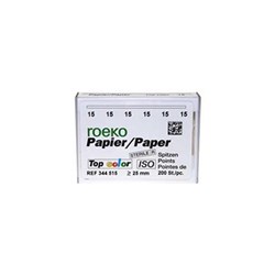 RO-PPTC15 - ROEKO Top Colour Paper Points Size 15 White
