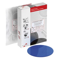 Scheu Durasoft Seal - 125 x 0.1mm - Blue Round, 10-Pack