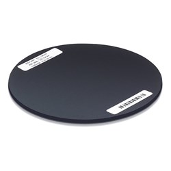 Scheu Bioplast - 125 x 3mm - Black Round, 10-Pack