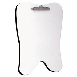 15" Tooth Shaped Clip Board Single Pack