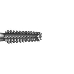 Komet Steel Bur - 38-010 - Tapered - Straight (HP), 6-Pack