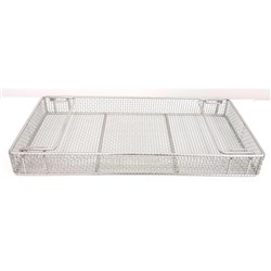 SS Basket with Handles 450 x 225 x 50mm