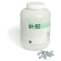 GS80 2 Spill Fast Set Jar of 500 capsules