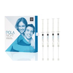 SDI Pola Night - Tooth Whitening System - Mini Syr Kit - 10% Carbamide Peroxide - 1.3g Syringe, 4-Pack