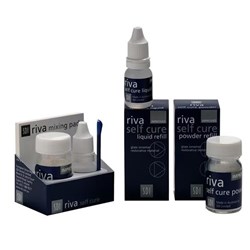 SDI Riva Self Cure - Bulk Fill Glass Hybrid Restorative - A1 Regular - 15g Powder and 6.9ml Liquid