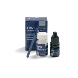 SDI Riva Self Cure - Bulk Fill Glass Hybrid Restorative - A2 Regular - 15g Powder and 6.9ml Liquid