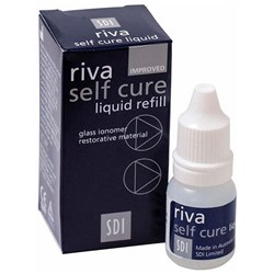 SDI Riva Self Cure - Bulk Fill Glass Hybrid Restorative - Liquid Refill - 6.9ml Bottle