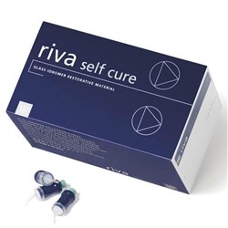 SDI Riva Self Cure - Bulk Fill Glass Hybrid Restorative - Assorted Fast - Capsules, 50-Pack