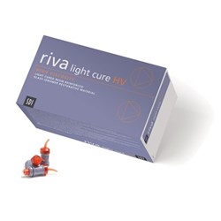 SDI Riva Self Cure HV - Bulk Fill Glass Hybrid Restorative - A1 - Capsules, 50-Pack