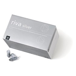 SDI Riva Silver - Silver Alloy Reinforced Glass Ionomer - Capsules, 50-Pack