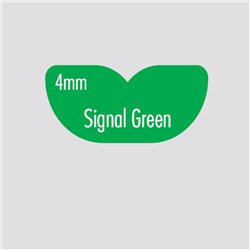 Briteguard Mouthguard - 4mm x  127mm - Signal Green - Square