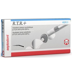 RTR+ 40/60 Synthetic Bone Syringe 0.5cc granules 0.5-1mm
