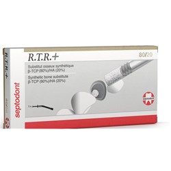 RTR+ 80/20 Synthetic Bone Syringe 0.5cc granules 0.5-1mm