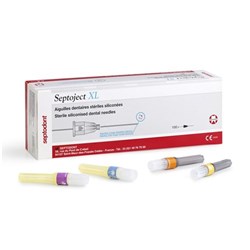 Septoject XL Needle 27G Opal Short 25mm  Box of 100
