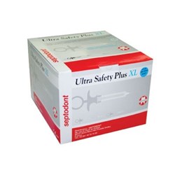 Ultra Safety Plus XL Needle 30G Short 25mm Box of 100