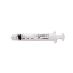 TERUMO Hypodermic Syringe 3ml Luer Lock Tip Box of 100