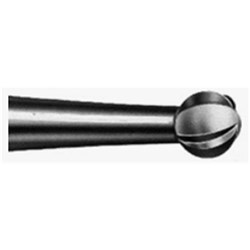 Komet Tungsten Carbide Bur - H1L-023 - Round - Left Hand - Straight (HP), 5-Pack