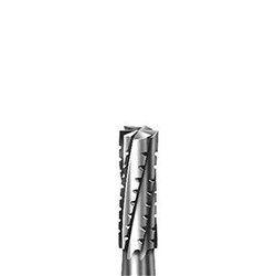 Komet Tungsten Carbide Bur - H31-014 - Cylinder X Cut - Straight (HP), 5-Pack