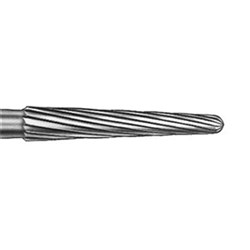 Komet Tungsten Carbide Bur - H375-014 - Tapered Chamfer - High Speed, Friction Grip (FG), 5-Pack