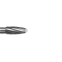 Komet Tungsten Carbide Bur - H379GK-014 - Egg 12 Blades - High Speed, Friction Grip (FG), 5-Pack